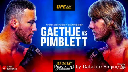 Джастин Гэтжи vs Пэдди Пимблетт полный бой